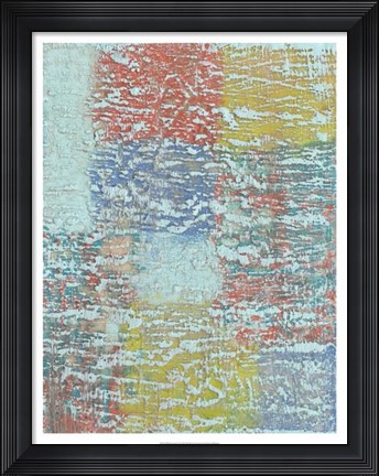 Framed Bold Textures II Print
