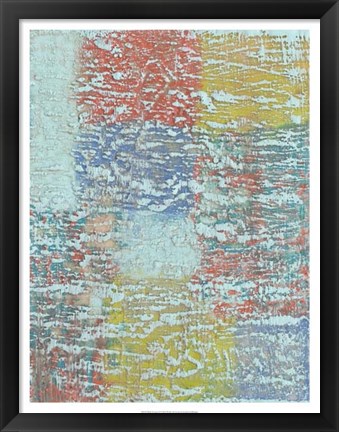 Framed Bold Textures II Print