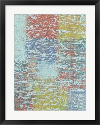 Framed Bold Textures II Print