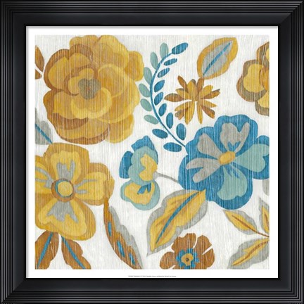 Framed Wildfield I Print