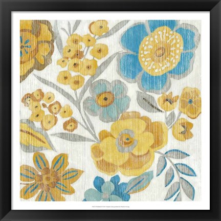 Framed Wildfield II Print
