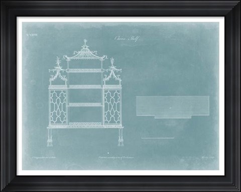 Framed China Shelf Print