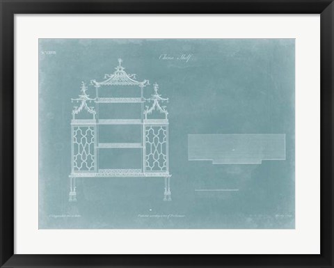 Framed China Shelf Print