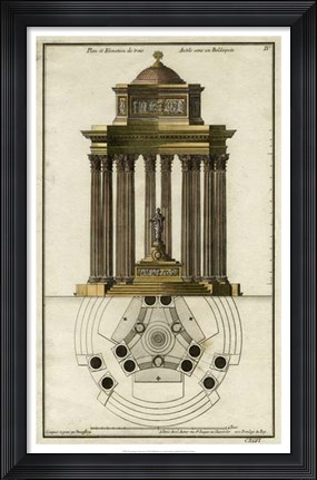 Framed Deneufforge Architecture I Print