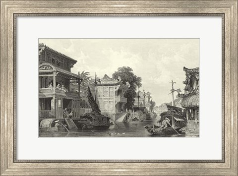 Framed Scenes in China I Print