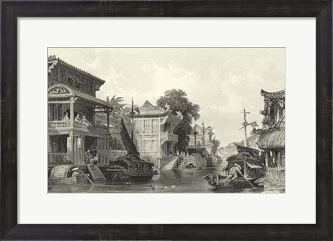 Framed Scenes in China I Print