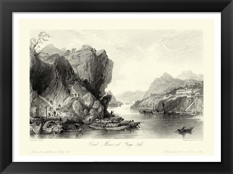 Framed Scenes in China III Print