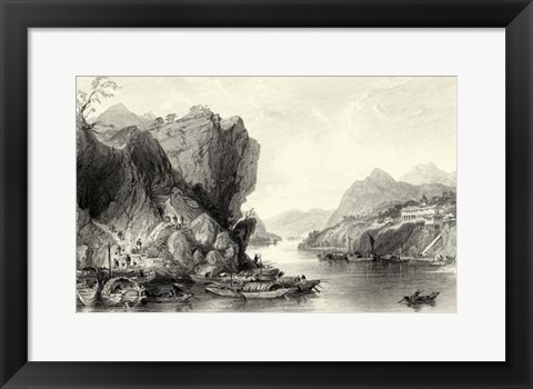 Framed Scenes in China III Print