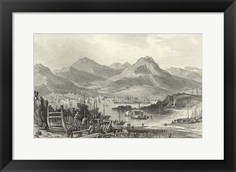 Framed Scenes in China IV Print