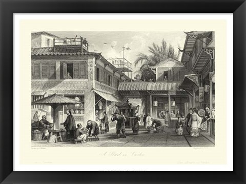 Framed Scenes in China VIII Print