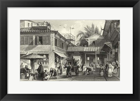 Framed Scenes in China VIII Print