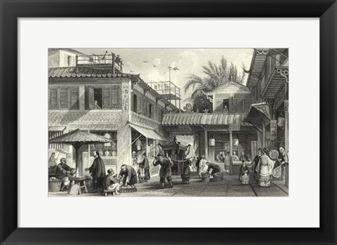 Framed Scenes in China VIII Print