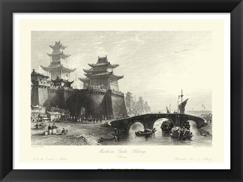 Framed Scenes in China IX Print