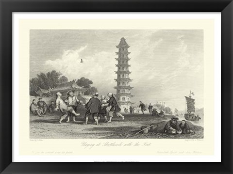 Framed Scenes in China X Print