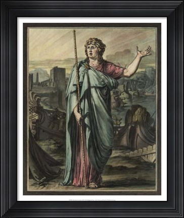 Framed Theatrical Costumes III Print