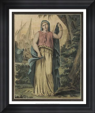 Framed Theatrical Costumes IV Print