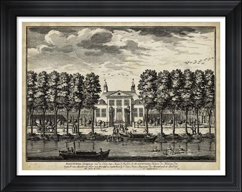 Framed Views of Amsterdam II Print