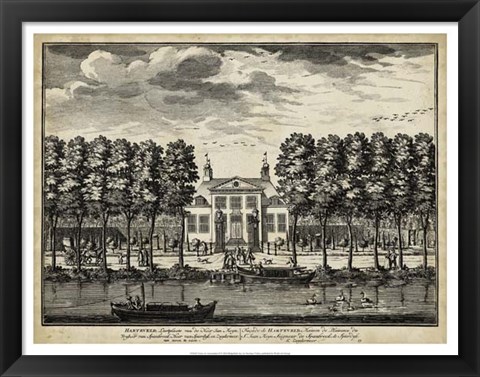 Framed Views of Amsterdam II Print