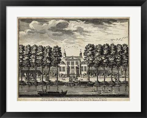 Framed Views of Amsterdam II Print