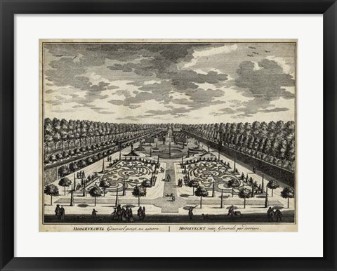 Framed Views of Amsterdam III Print