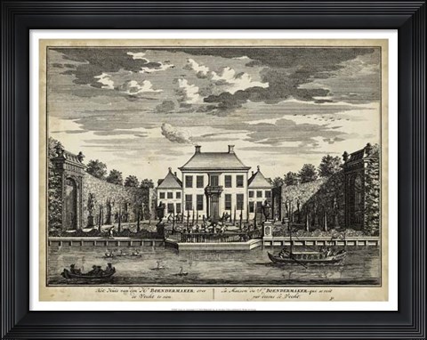 Framed Views of Amsterdam V Print
