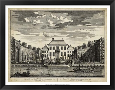 Framed Views of Amsterdam V Print