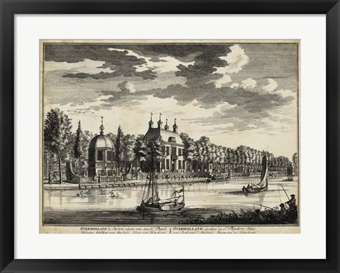 Framed Views of Amsterdam VI Print