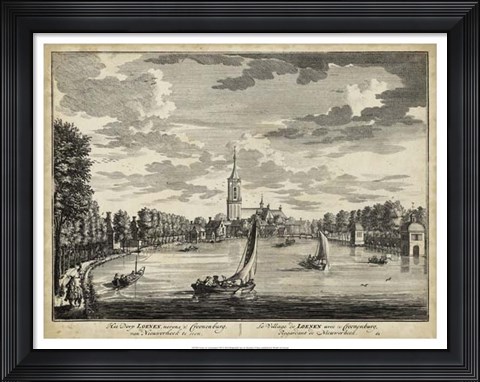 Framed Views of Amsterdam VII Print