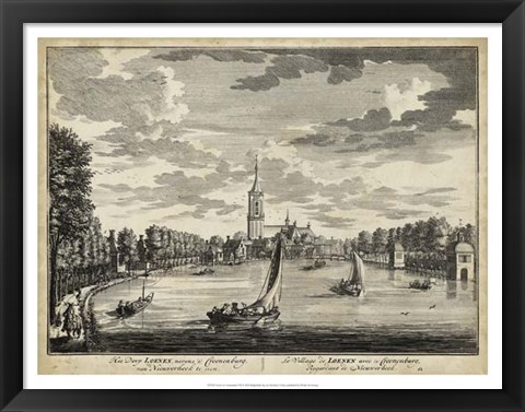 Framed Views of Amsterdam VII Print