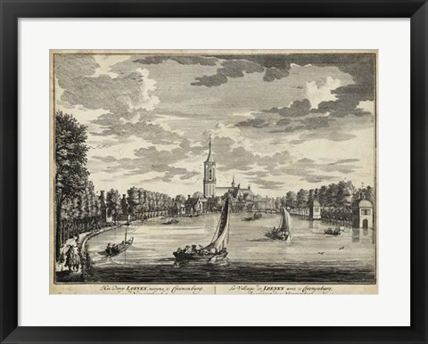 Framed Views of Amsterdam VII Print