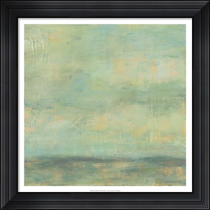Framed Mint Sky II Print