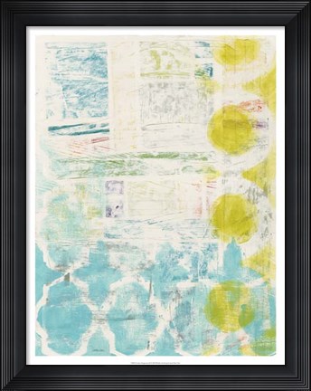 Framed Lattice Progression II Print