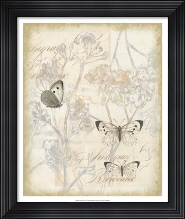 Framed Sunset Lace II Print