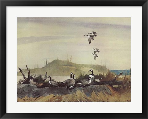 Framed Exploring Party Print