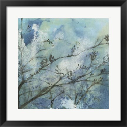 Framed Moonlit Branches I Print