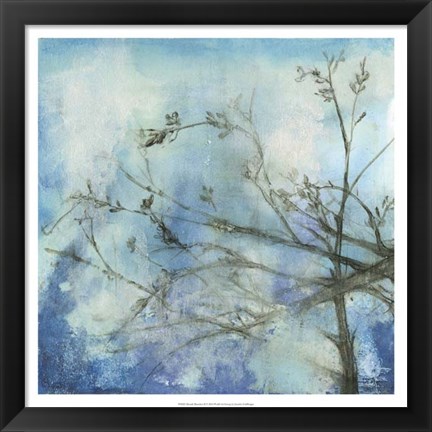 Framed Moonlit Branches II Print