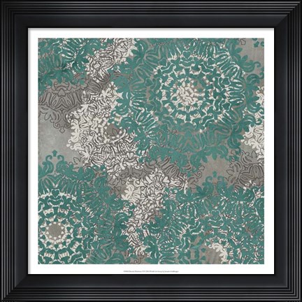 Framed Rosette Profusion VI Print