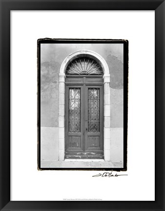 Framed Venetian Doorways III Print
