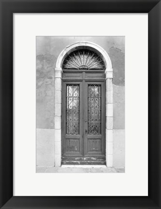 Framed Venetian Doorways III Print