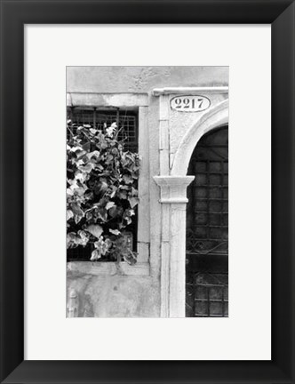 Framed Venetian Doorways IV Print
