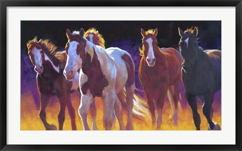 Framed Whitefish Morning Print