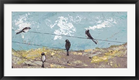 Framed Highwire Act Print