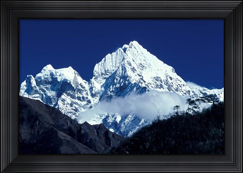 Framed Asia, Nepal. Himalayan Mountains Print