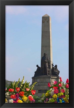 Framed Rizal Monument, Manila, Philippines Print