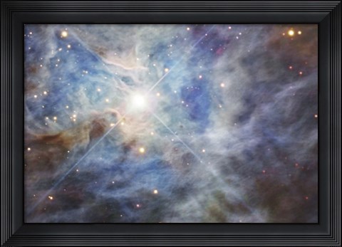 Framed Iris Nebula Print