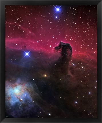 Framed Horsehead Nebula Print