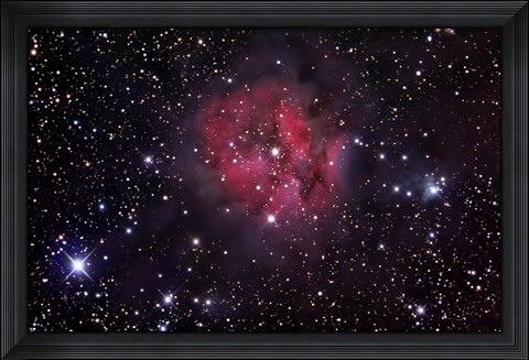 Framed Cocoon Nebula Print