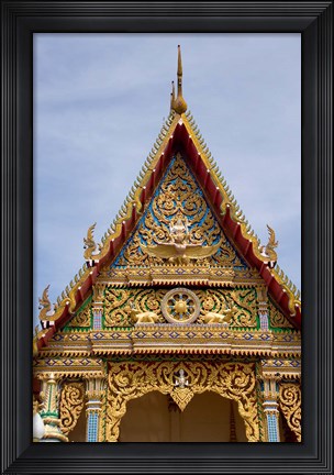 Framed Thailand, Ko Samui, Wat Plai Laem, Temple Print