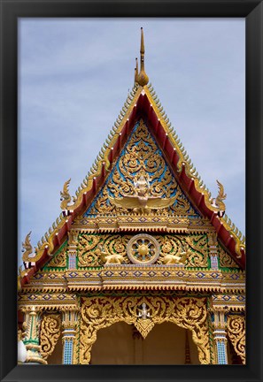 Framed Thailand, Ko Samui, Wat Plai Laem, Temple Print