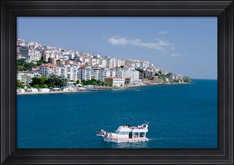 Framed Black Sea Port, Paphlagonia, Turkey Print